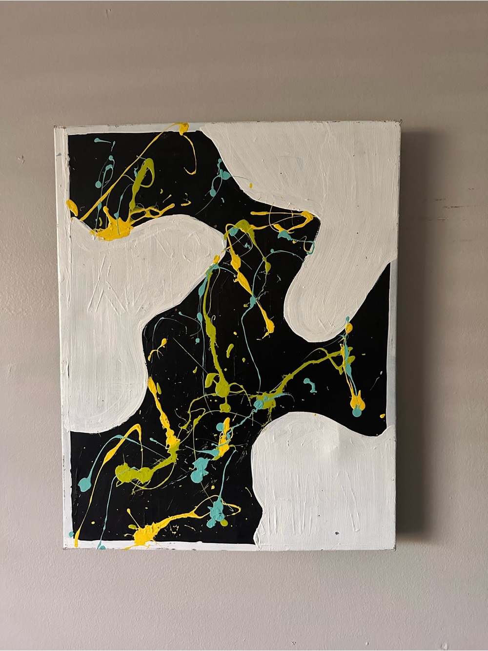 Abstract Wall Art Room Decor | Original Acrylic Painting | 16x20